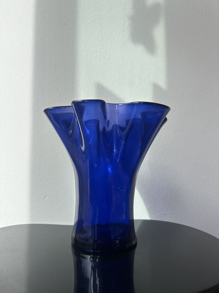 Vasi & Recipienti: kobaltblaue Vintage Vase – Usato da Zürich venduto da frauflufelberg