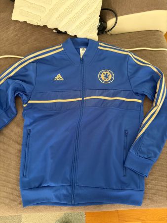 Original CHELSEA F.C. Adidas Fussball Trainerjacke