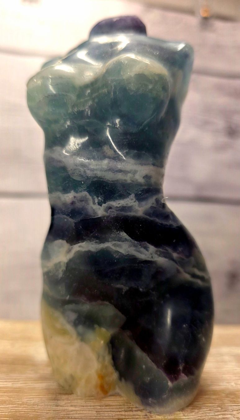 Minerali & Pietre curative: Fluorit Lady 640g – Nuovo e nell'imballaggio originale da Matzingen venduto da Shay_Crystalz