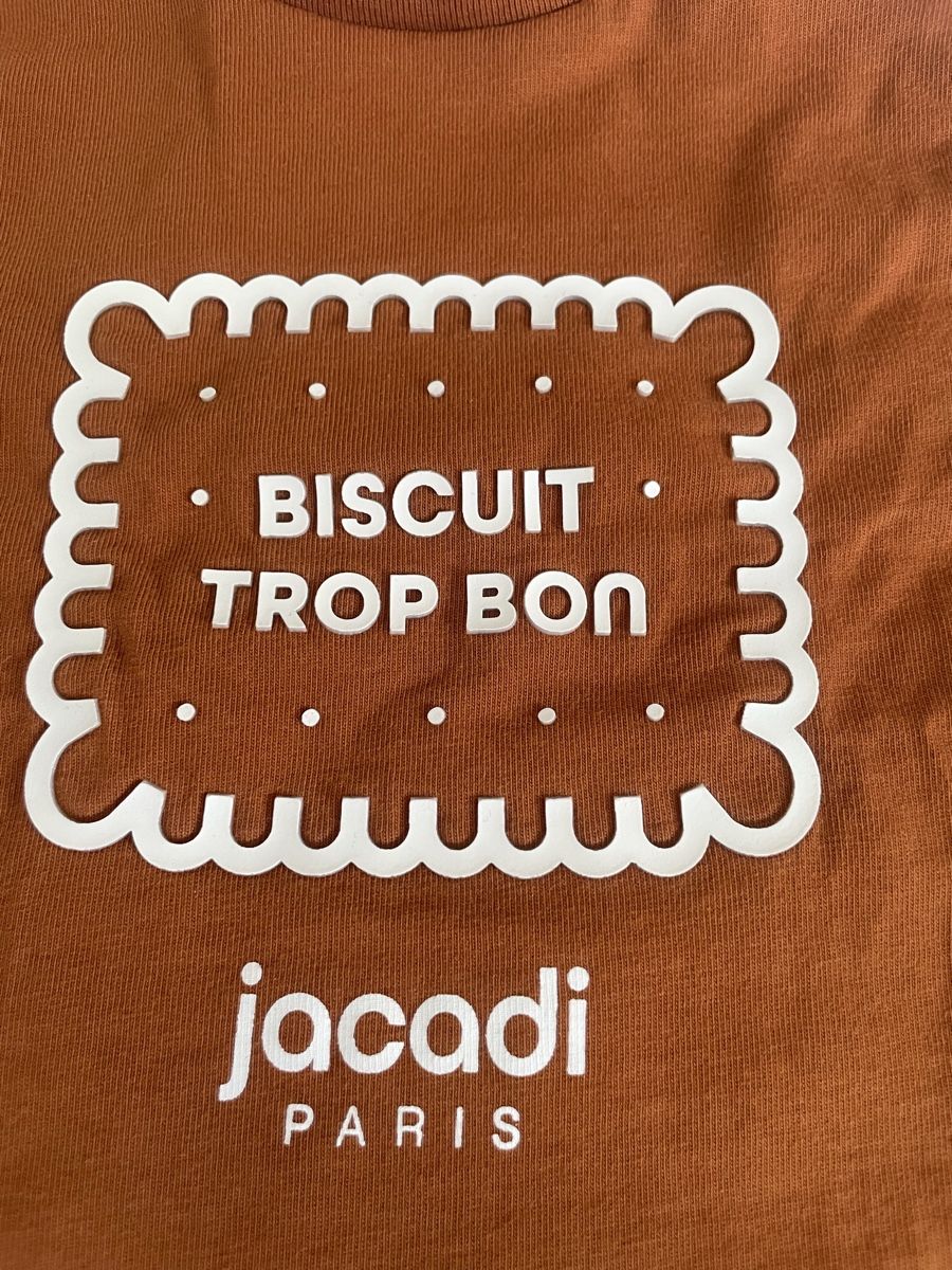 Jacadi Camicie, Top & T-shirt: T-shirt Jacadi marron 18 mois  – Nuovo (secondo la descrizione) da Versoix venduto da Pti-pois 1