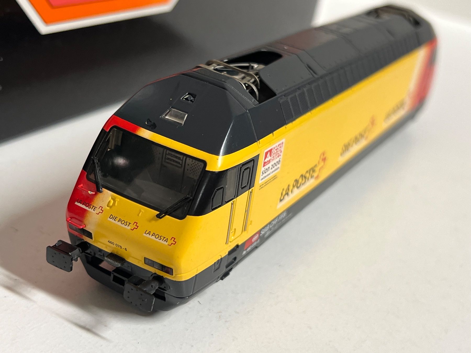 Hag Modellini di ferrovie: HAG Re 4/4 SBB POST Typ 460 Nr.281 H0 DC Analog – Usato da Neuenhof venduto da ludovicco 3