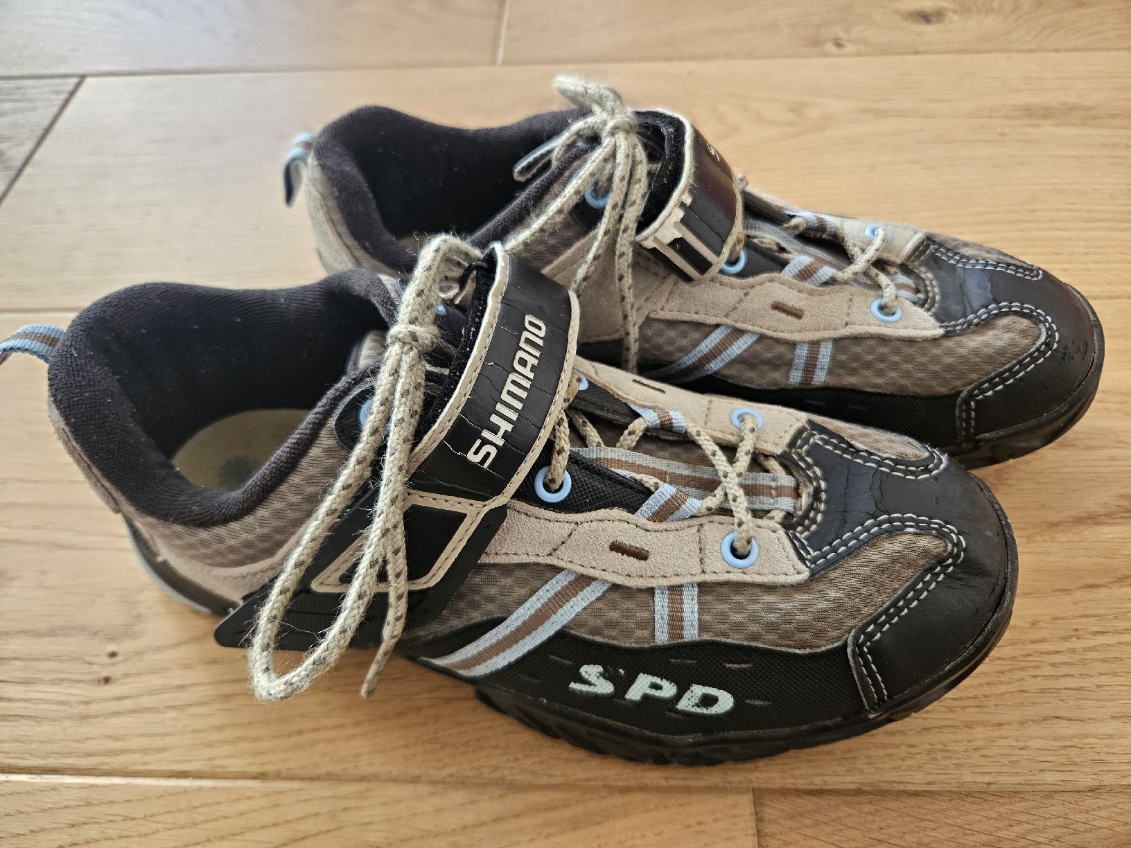 Shimano Scarpe da uomo: Bikeschuhe Shimano SPD, Gr. 38 – Usato da Niederweningen venduto da FlowerNZL 1