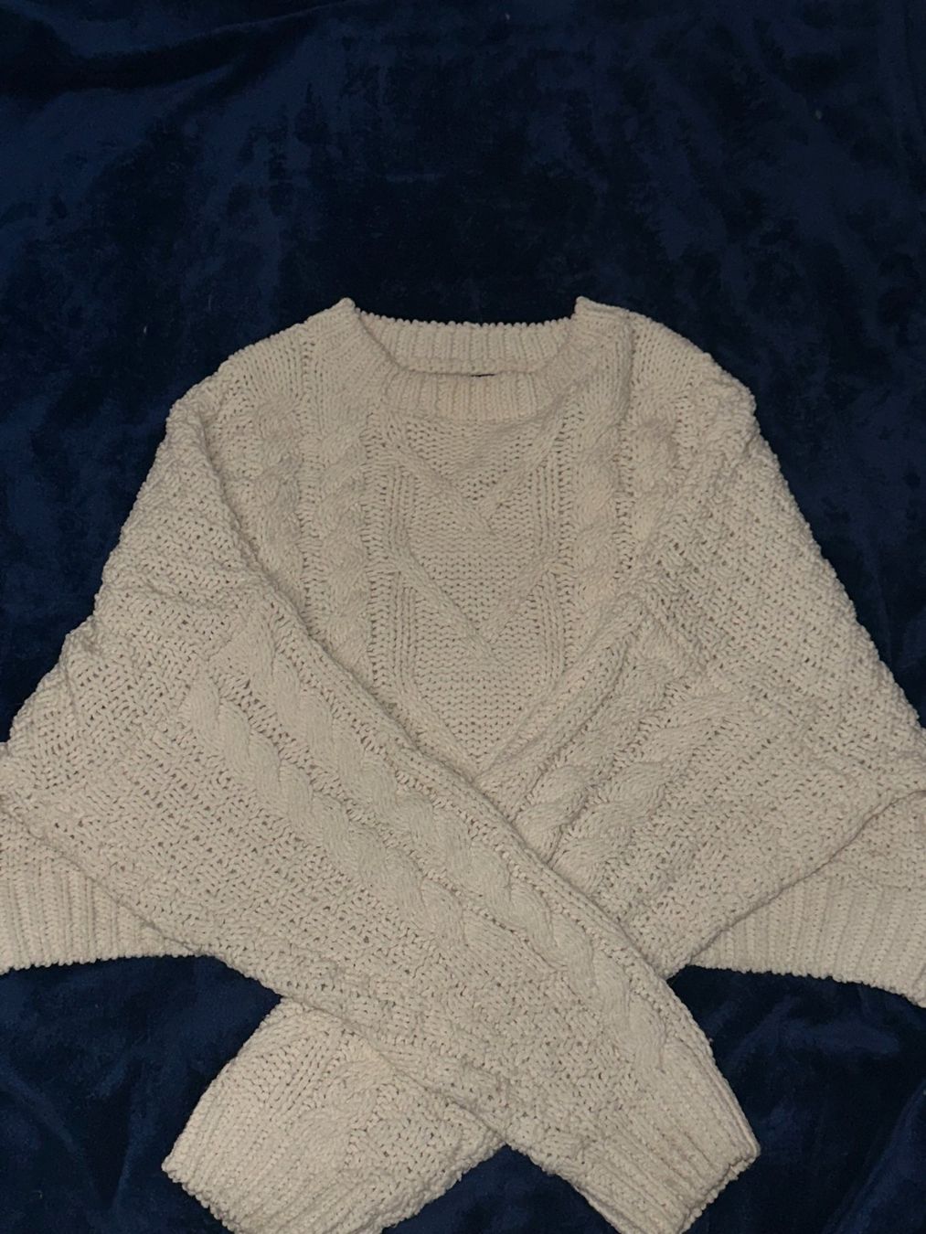 Bershka Maglioni & Felpe: Bershka Strickpullover, Creme, Grösse M – Nuovo (secondo la descrizione) da Zürich venduto da kri_hy6t