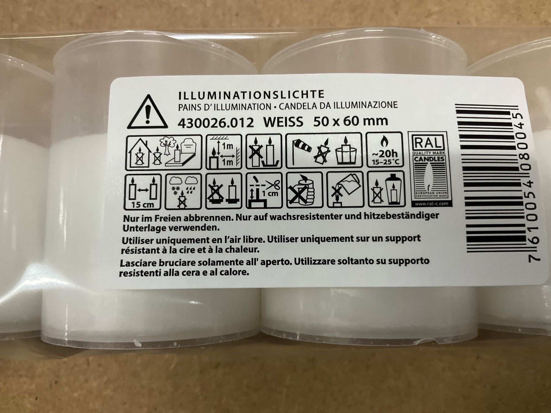 Candele: 920 Posten Stundenbrenner aus Liquidation – Nuovo (secondo la descrizione) da Derendingen venduto da Meisterstuecke 6