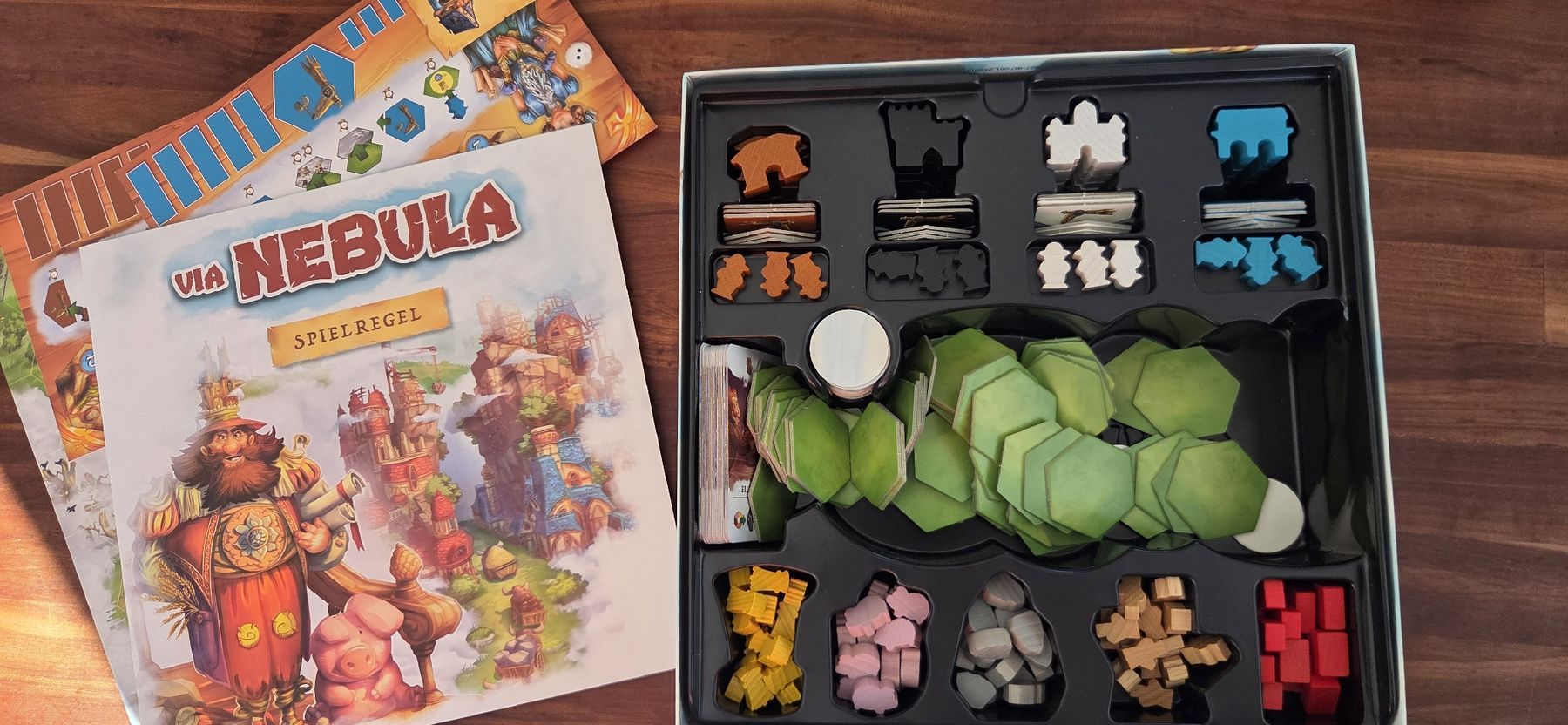 Jeux: Via Nebula Brettspiel – D'occasion à Baden par Digit6 5