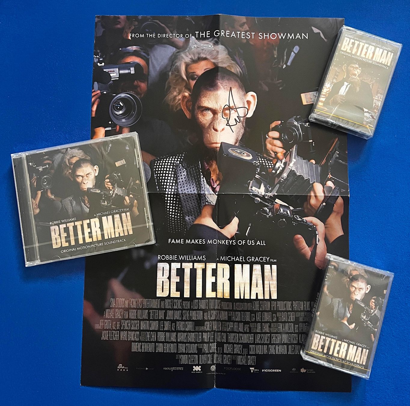 Autografi: Robbie Williams ORIGINAL AUTOGRAMM Better Man mit COA! – Nuovo (secondo la descrizione) da Solothurn venduto da StarsInYourHome