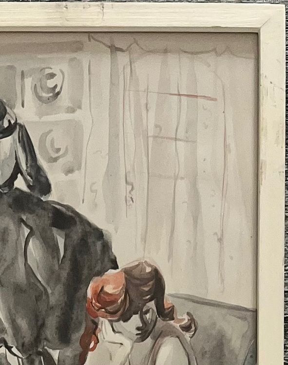 Dipinti: EMIL BAUER AQUARELL MIT NACHLASSSTEMPEPL  MIT RAHMEN – Usato da Gersau venduto da kunst-online 5