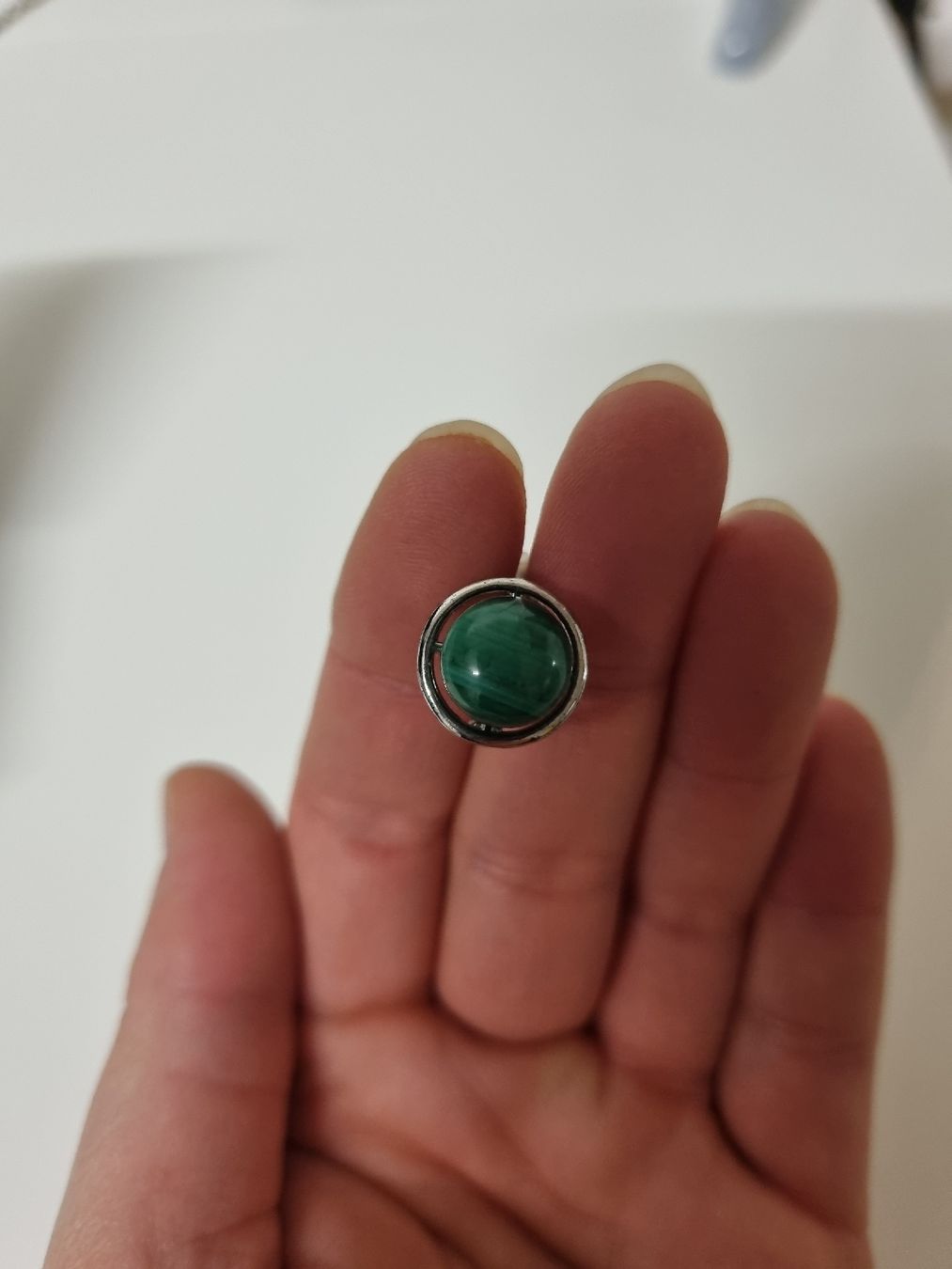 Orecchini pendenti & Orecchini a lobo: Creolen Silber mit echtem Stein *NEU* – Nuovo e nell'imballaggio originale da Kollbrunn venduto da Tinchjen 1