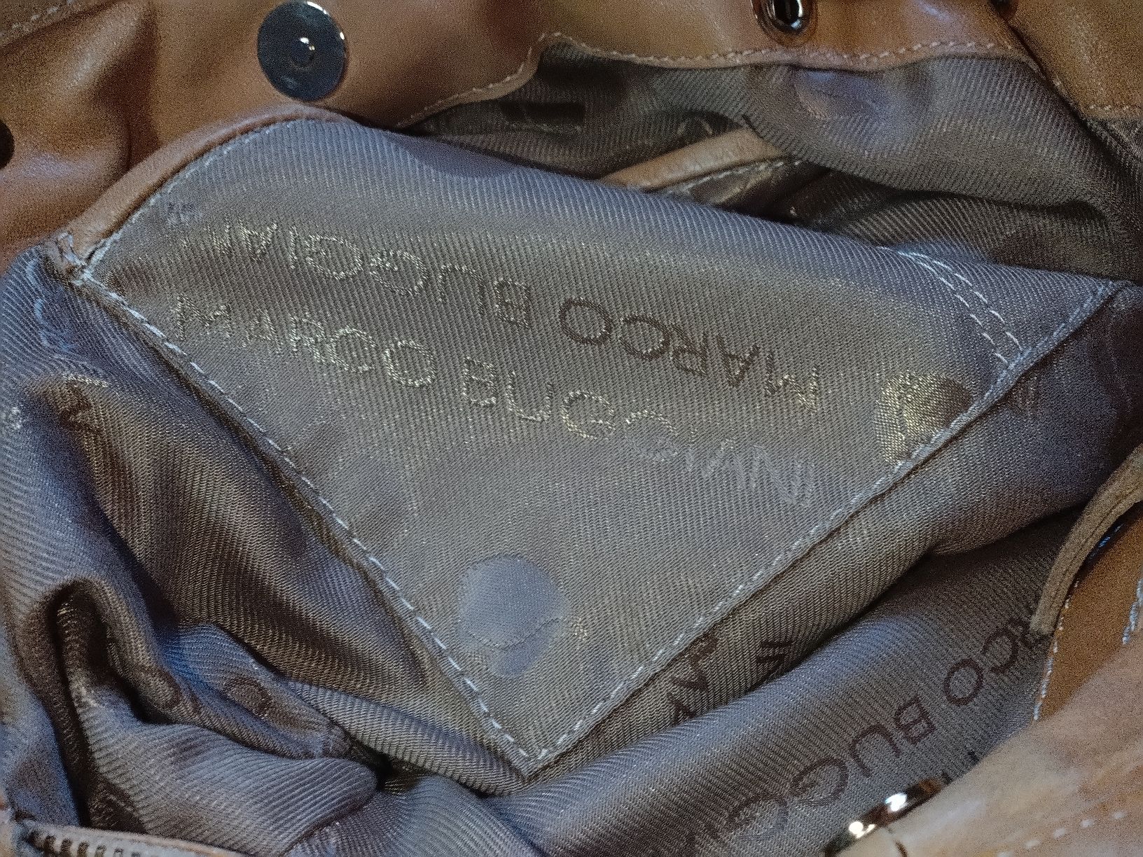 Taschen für Damen: Sac Marco Buggiani en cuir beige - chic & pratique – Gebraucht aus Farvagny-le-Grand von LaCaverne 6