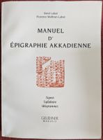 Manuel d'Épigraphie Akkadienne, René Labat, rare !