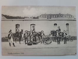 Groupe d'artillerie, 1910 Cortège Historique, Militär