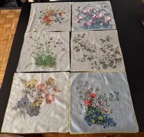 Taschentücher Blumenmuster 6 Stk. guter Zustand