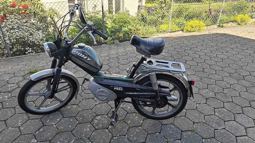 Pony Mofas: Orginal Pony 503 GTA Mofa restauriert – Gebraucht aus Mogelsberg von Lavidapura 3