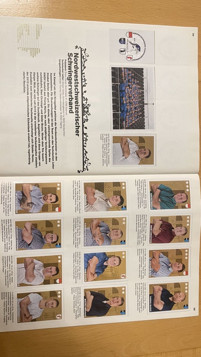 Panini Album: Der Schwingerkönig Album 2016 – Nuovo (secondo la descrizione) da Binningen venduto da Flagello 6