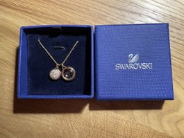 Swarovski Halskette mit Anhänger Farbe Rosé Gold