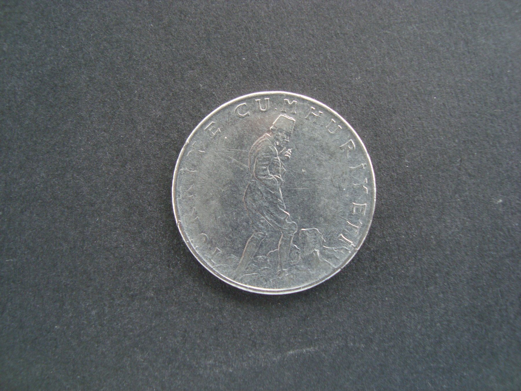 Alle Münzen: Türkei 2,5 lira 1977 – Gebraucht aus Gelterkinden von Cakir 1