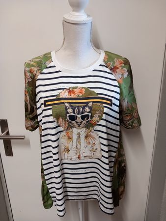 CATNOIR tolles Shirt Gr.38, Mode, Katze, Streifen