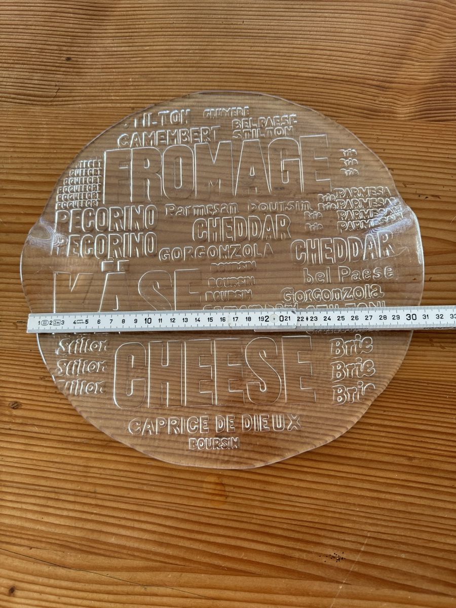 Plateaux: Käseplatte Glas – D'occasion à Lanzenhäusern par Galaa 1