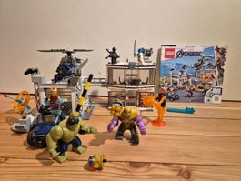 LEGO® Marvel Avengers Hauptquartier Schlacht 76131, komplett