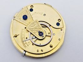 Antikes Taschenuhrwerk