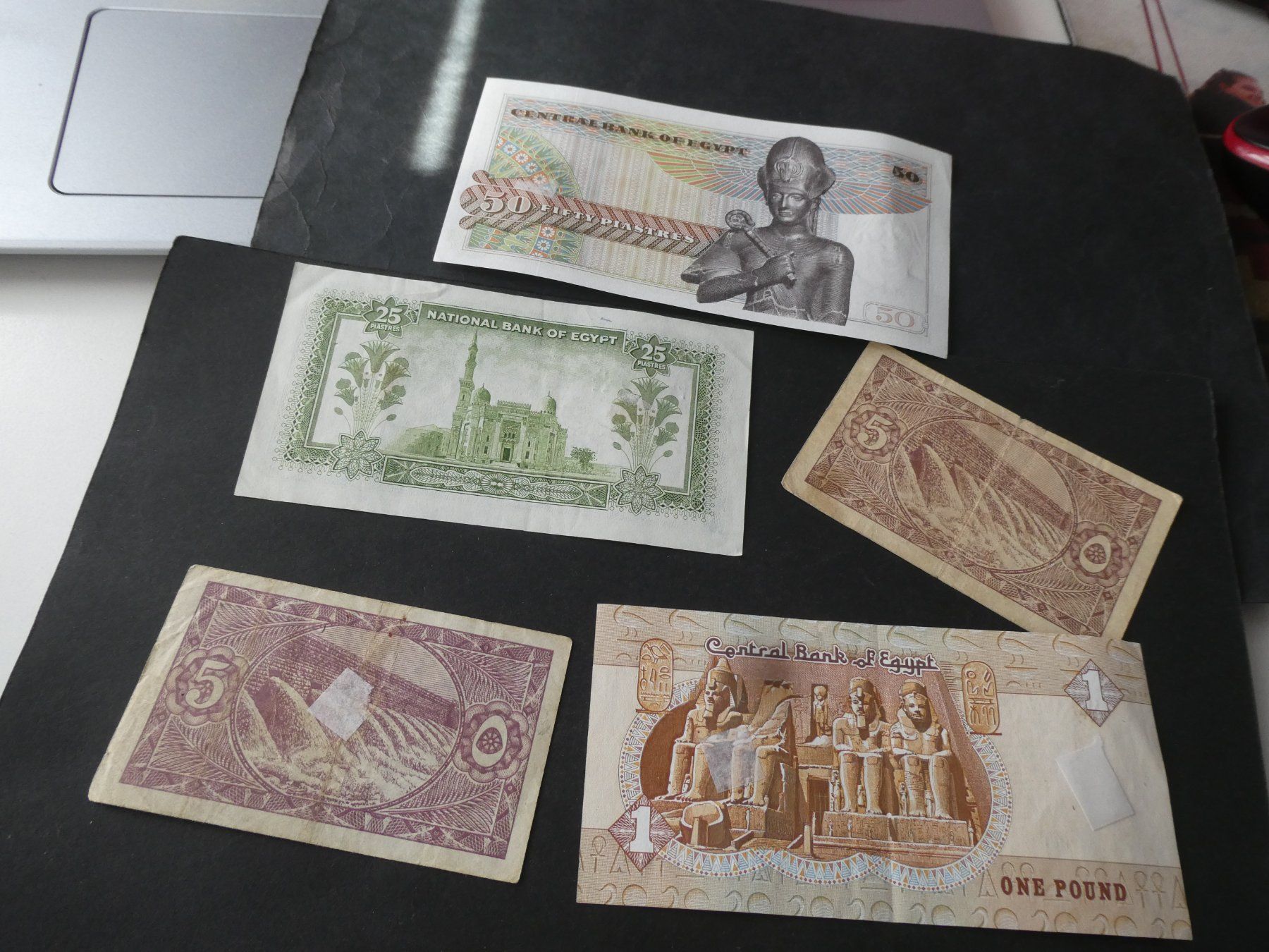 Billets de banque: Aegypten, alte Geldscheine – D'occasion à Hinterforst par Rohusri 1
