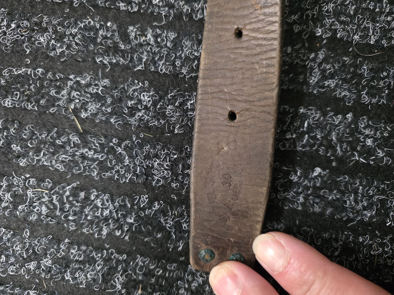 Cinture: Militär Gurt Armee 110 cm – Usato da Dorf venduto da Echo_Elements 4