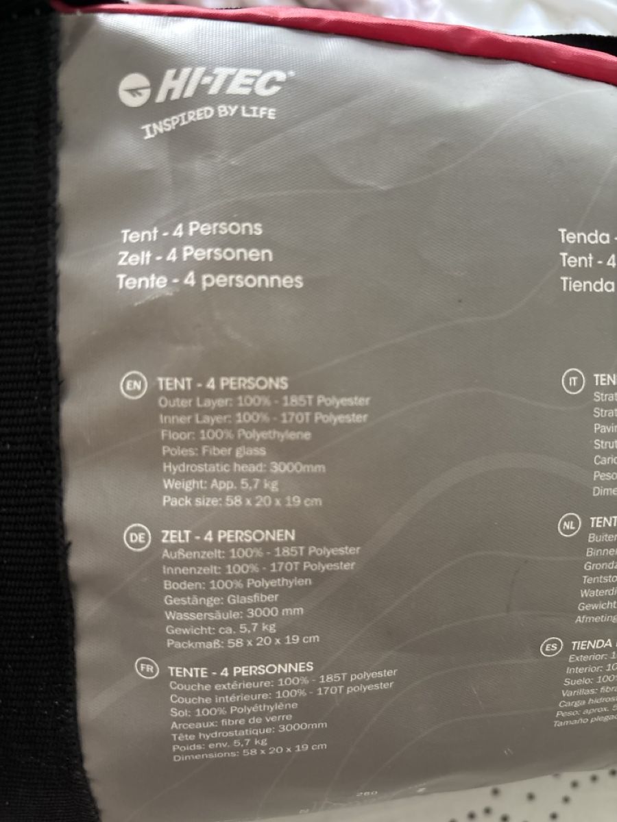 Zelte: Zelt / nie gebraucht / 4 personen – Neu und originalverpackt aus Biel/Bienne von chr_n6z2 1