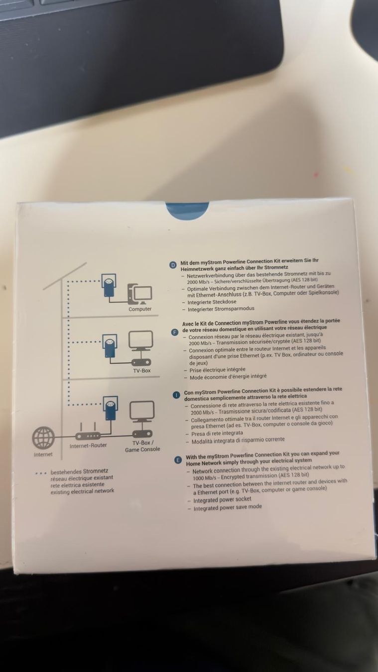 Unità & Adattatore: Powerline – Nuovo e nell'imballaggio originale da Baar venduto da Sen-61 3