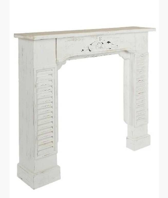 Camini: Shabby Chic Kaminkonsole – Usato da Weggis venduto da bdrm48 1