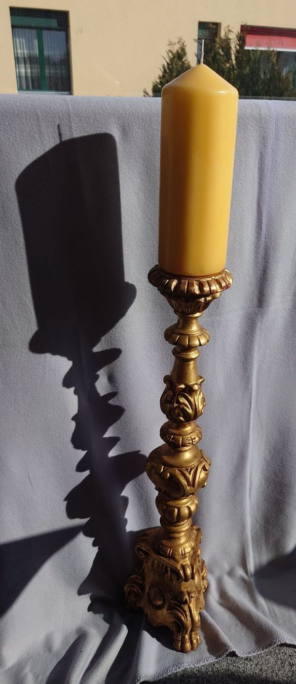 Portacandele: Güldener sakraler KerzenStänder / Torchère – Usato da Neuhausen venduto da MonoCeros 6