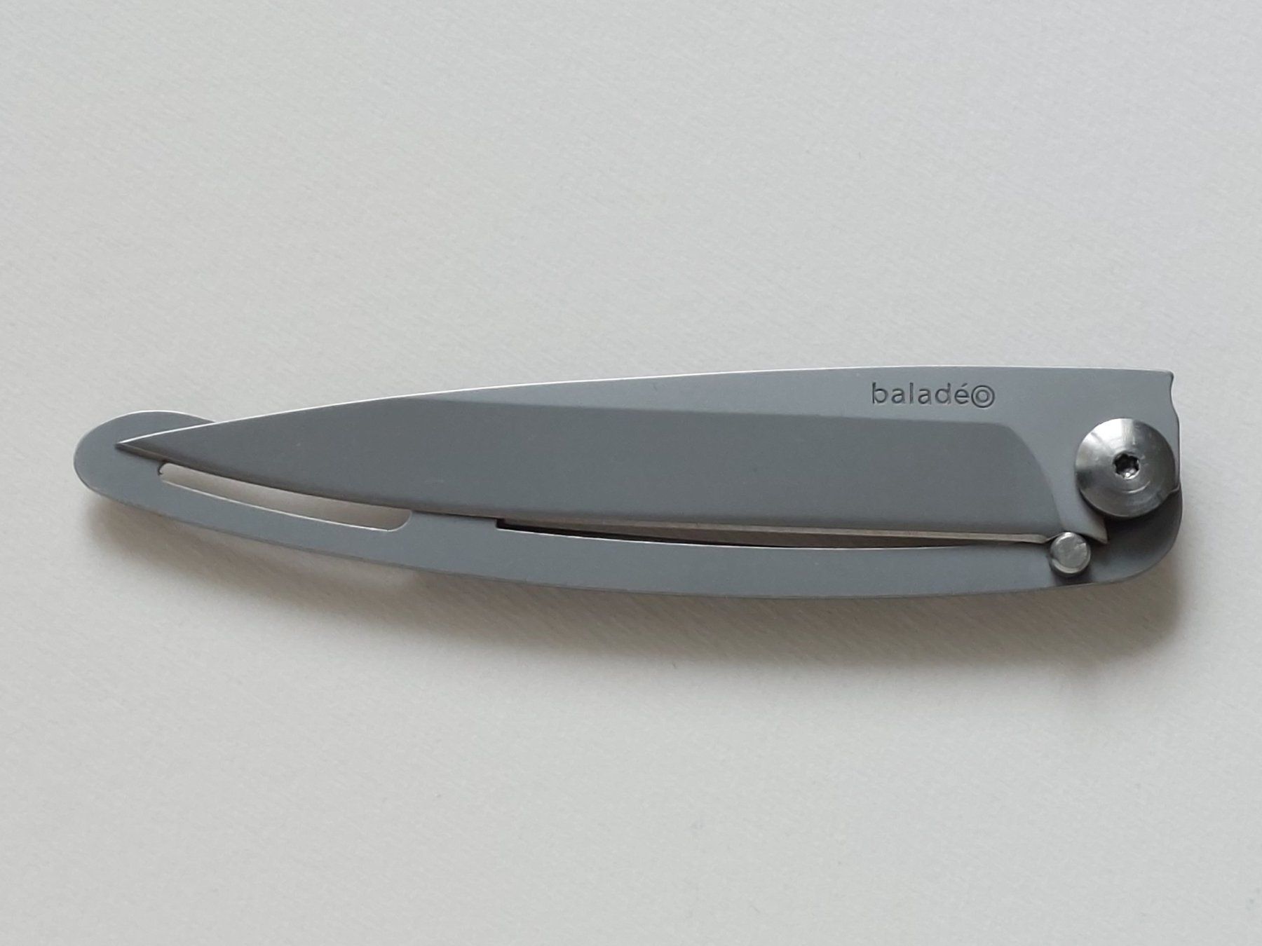 Coltelli tascabile: Klappmesser "Le 34 Grammes" von Baladéo – Nuovo e nell'imballaggio originale da Liebefeld venduto da Helveticus6 4