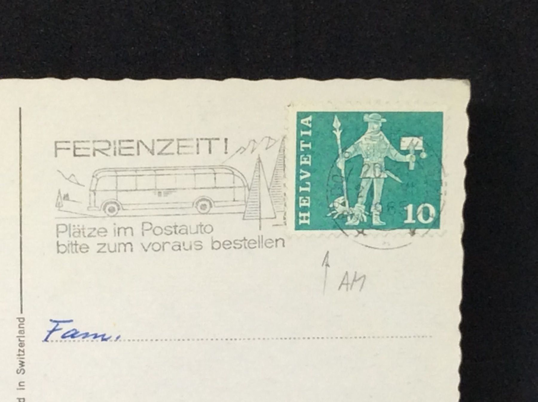 Ansichtskarten: Schaffhausen - Rheinfall – Gebraucht aus Widnau von Brusi9 1