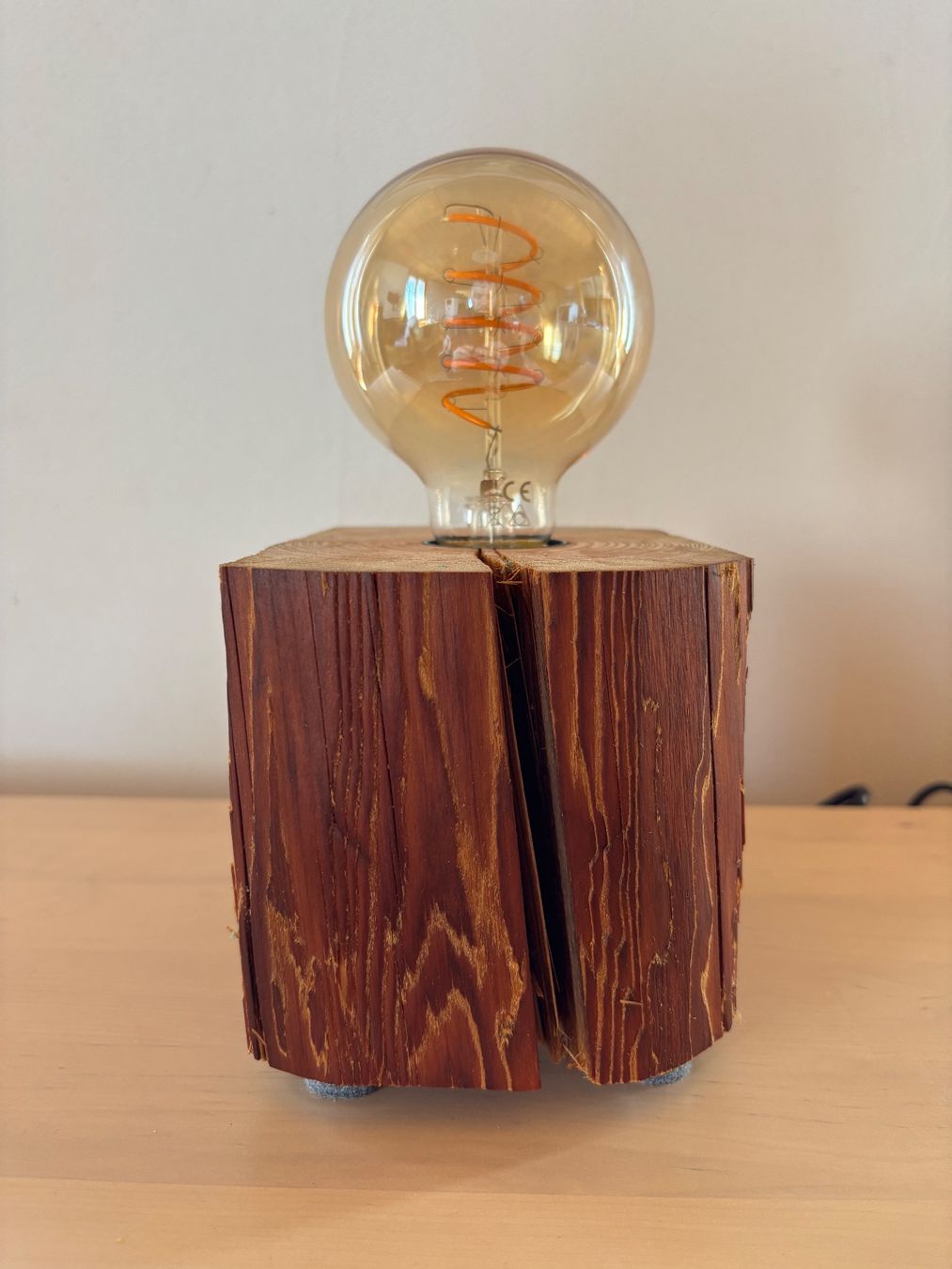Lampade: Altholzlampe rustikal / DIY-Lampe / Nr 3 – Nuovo (secondo la descrizione) da Flawil venduto da lukas002 3