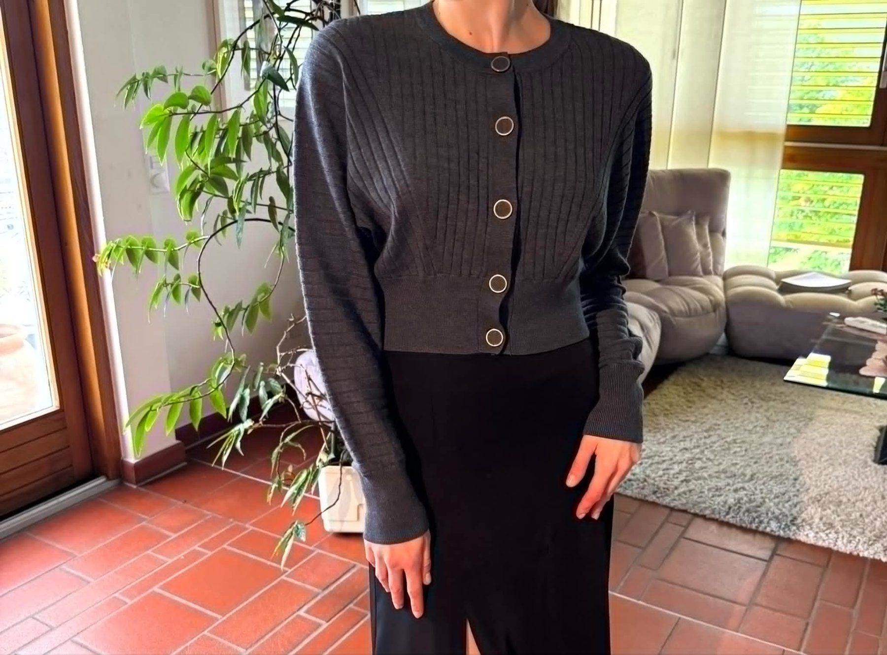 Stefanel Pullover & Sweatshirts: STEFANEL Wool Cropped Cardigan S – Gebraucht aus Claro von sof_pkm8 1