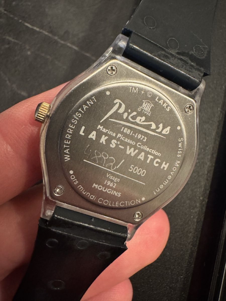 Orologi: LAKS Watch Picasso Ars Mundi Collection – Usato da Oftringen venduto da Teslacorn 2