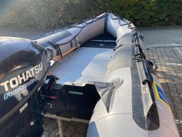 Schlauchboot, Zodiac Milpro Mark 2 GR/87 inkl Motor+Anhänger