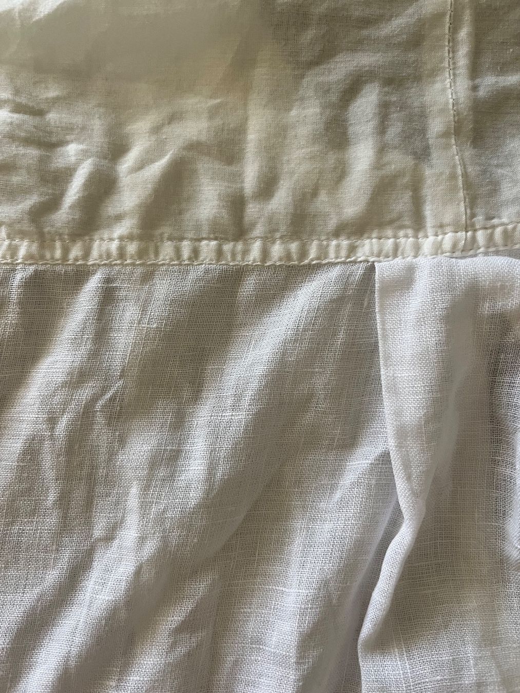 Blusen: 100% linen elegant blouse size S/M – Gebraucht aus Chêne-Bougeries von Seetooyoo 6