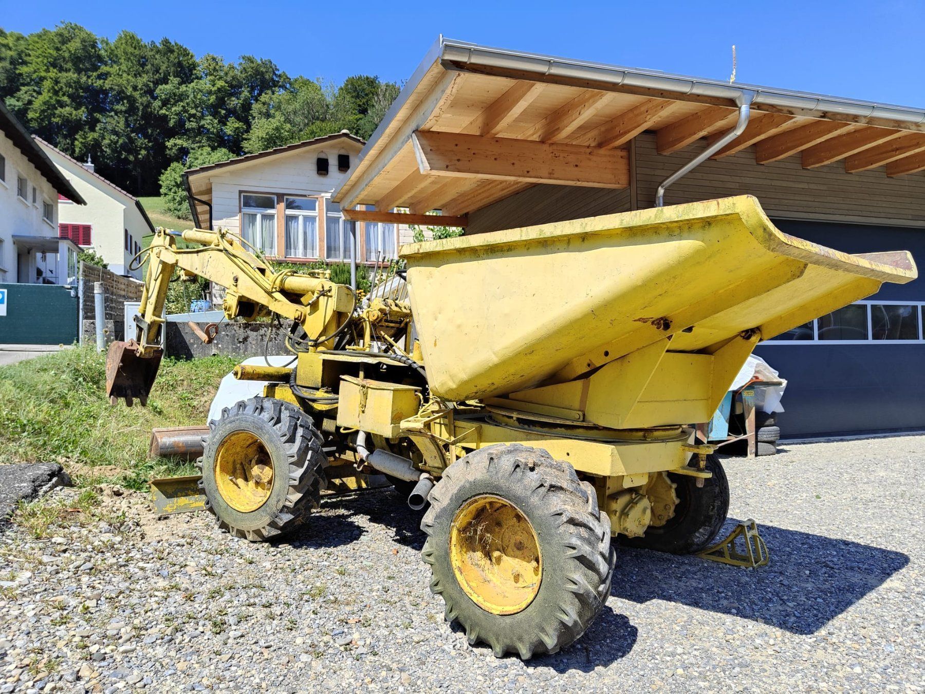 Escavatori cingolati e macchine LONGHINI Dumperbagger-longhini