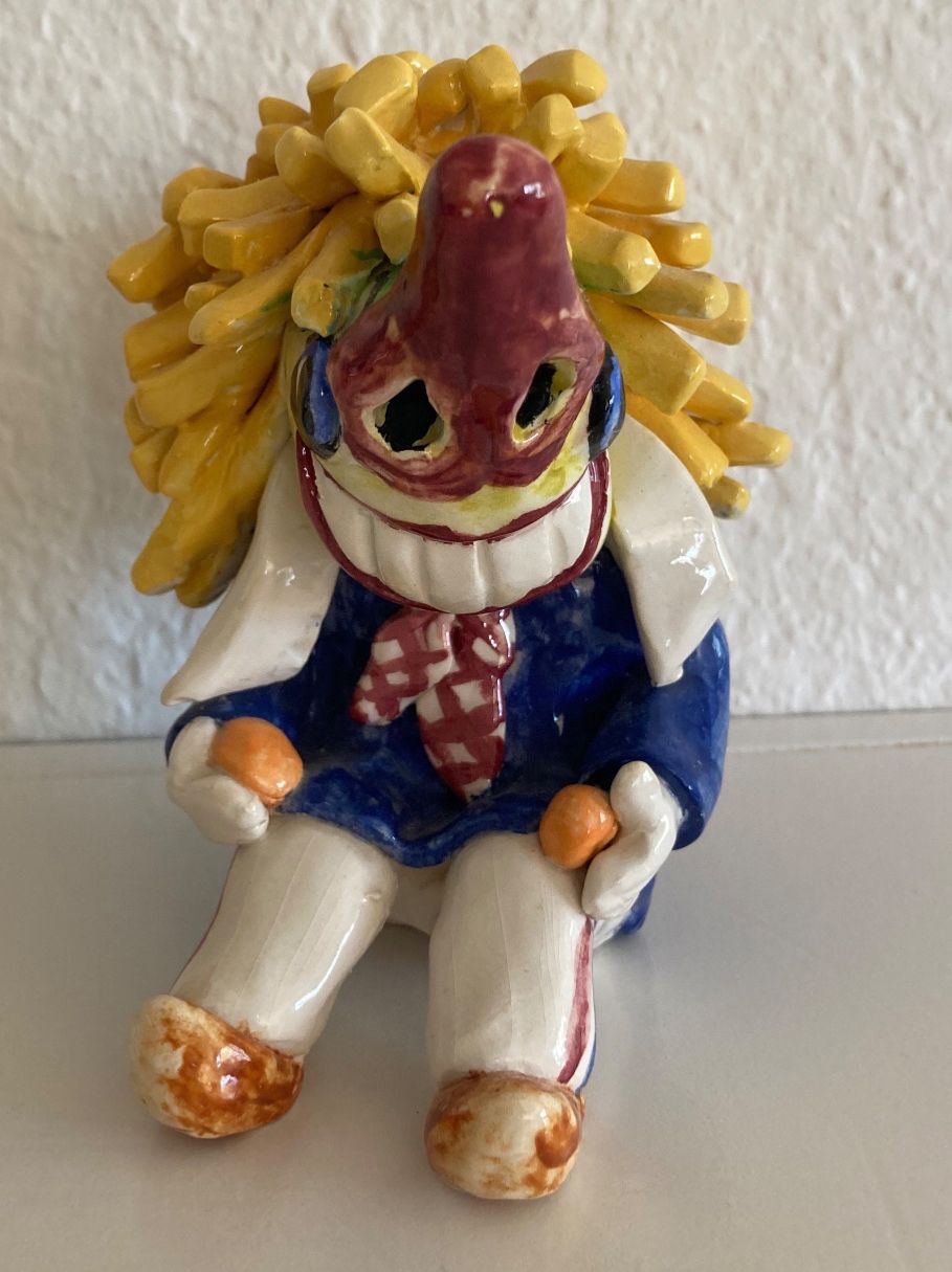 Statuette: Fasnachtsfigur Rice Wunderli Waggis – Usato da Rüti ZH venduto da coccinelle88