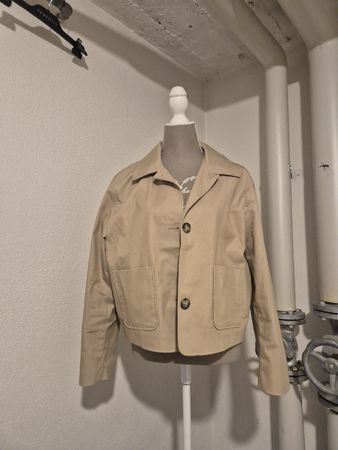 H&M Jacke beige Baumwollmischung Grösse M Zustand gut