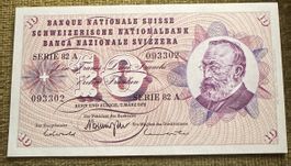 10 Franken Banknote Serie 82A
