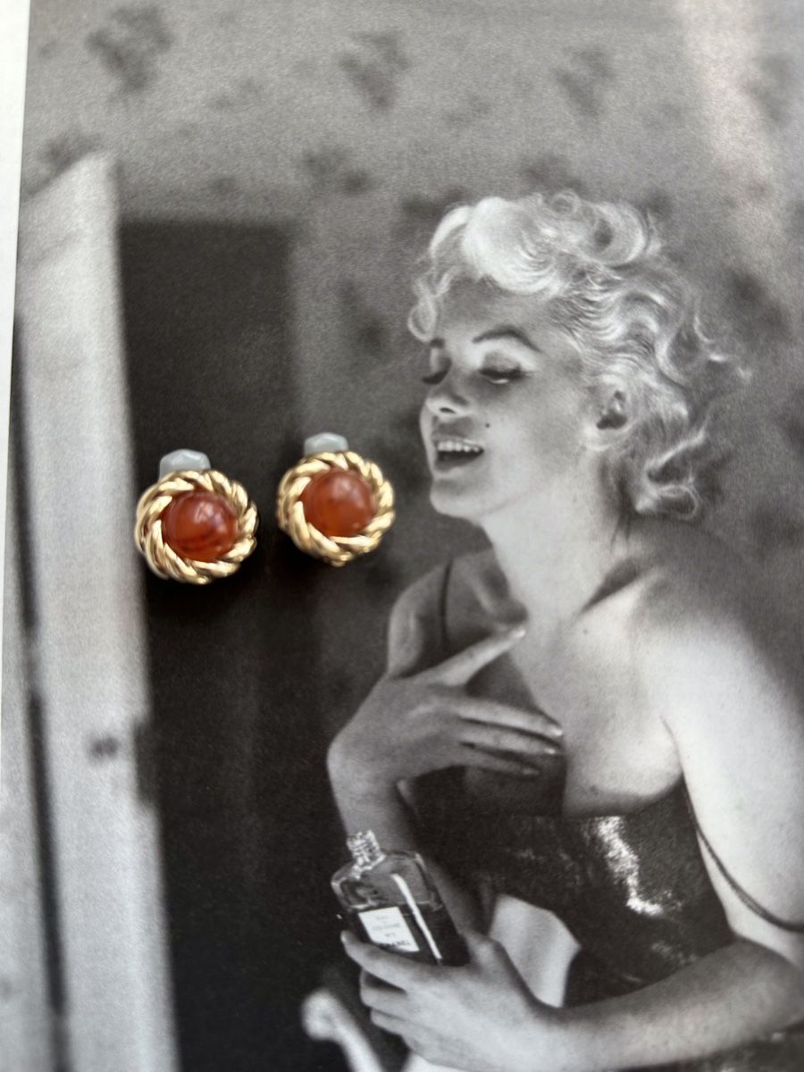Orecchini pendenti & Orecchini a lobo: Ciner Vintage Ohrclips – Usato da Zollikon venduto da pan_8jtm