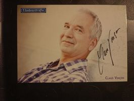 Claus Vincon - Lindenstrasse - sig. Autogrammkarte