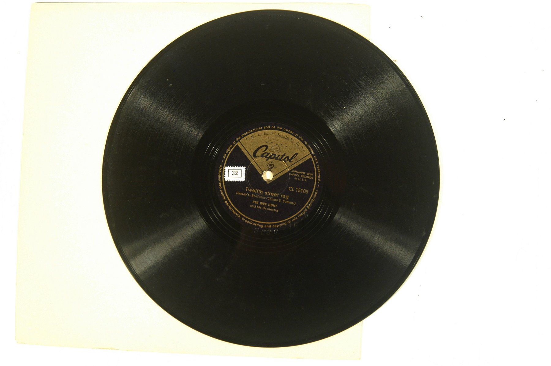 Schallplatten: Schellack Blues Jazzplatten 5 Stück – Gebraucht aus Herisau von Wisen 5