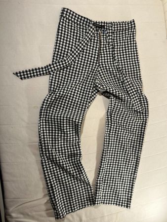 Karierte Frauen Hose