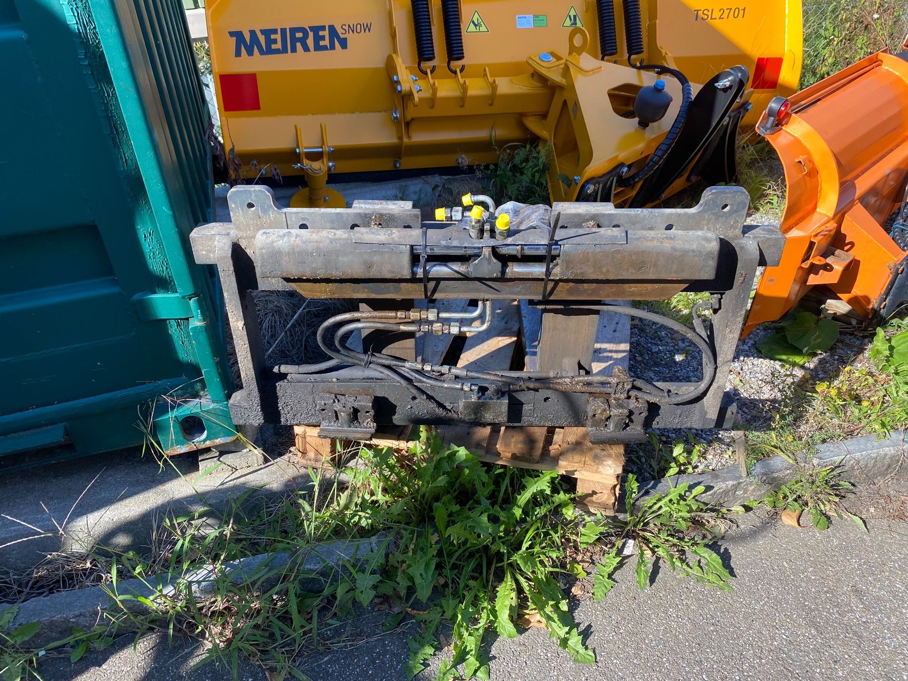 Carrelli elevatori e a forche: Zinkenverstellgerät zu Stapler – Difettoso da Wittenbach venduto da HofstetterMechanik