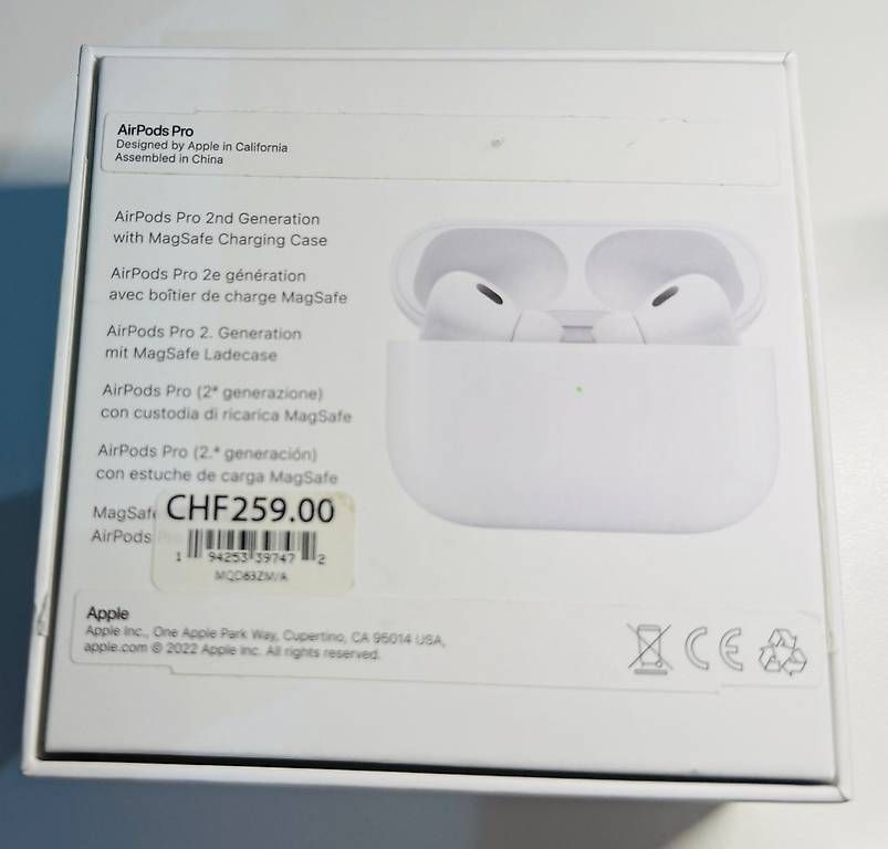 Kopfhörer: AirPods Pro 2 2Gen – Gebraucht aus Seuzach von hade2020 2