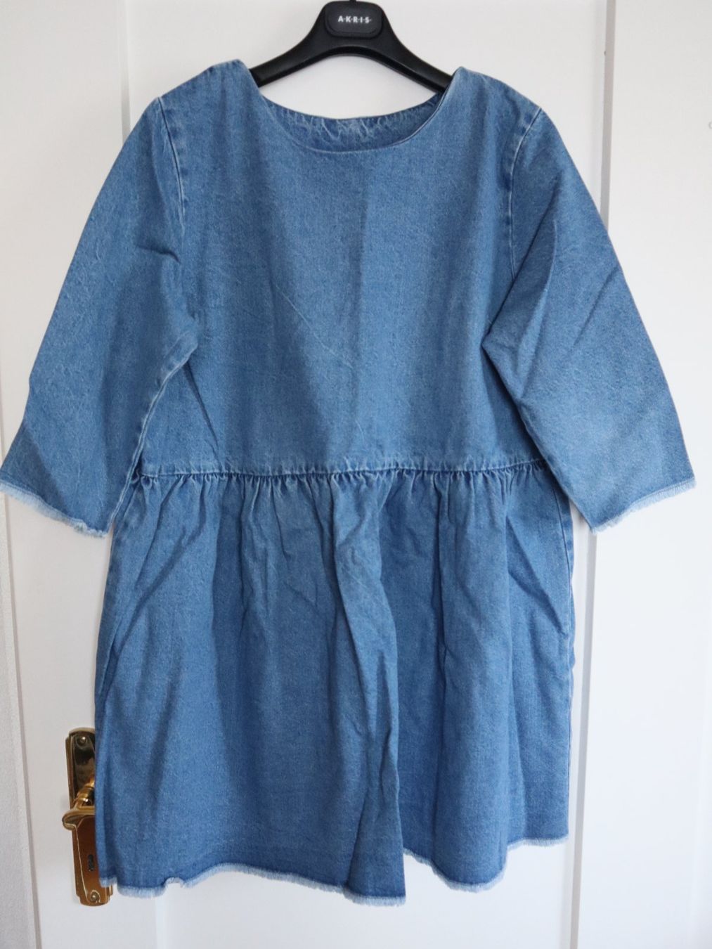 Vestiti: Kleid / Jeans Kleid, Gr. 44 / L, blau – Usato da Wattwil venduto da diamant1 1
