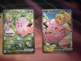 Piepi und Lillie Duo - Clefairy Pokemon