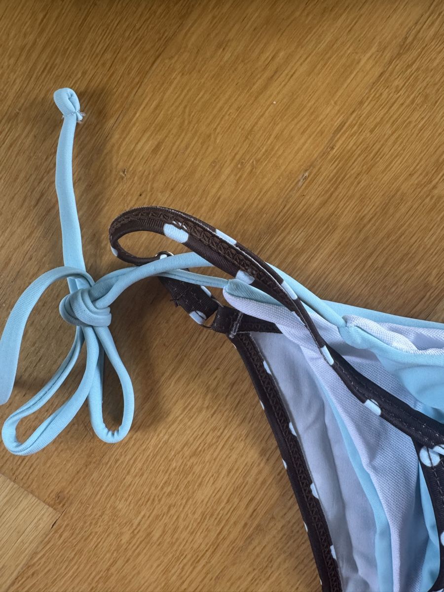 Costumi da bagno & Bikini: Bikini Punkte braun blau Grösse S Neu – Nuovo (secondo la descrizione) da Männedorf venduto da mariadelrocioeberle 3